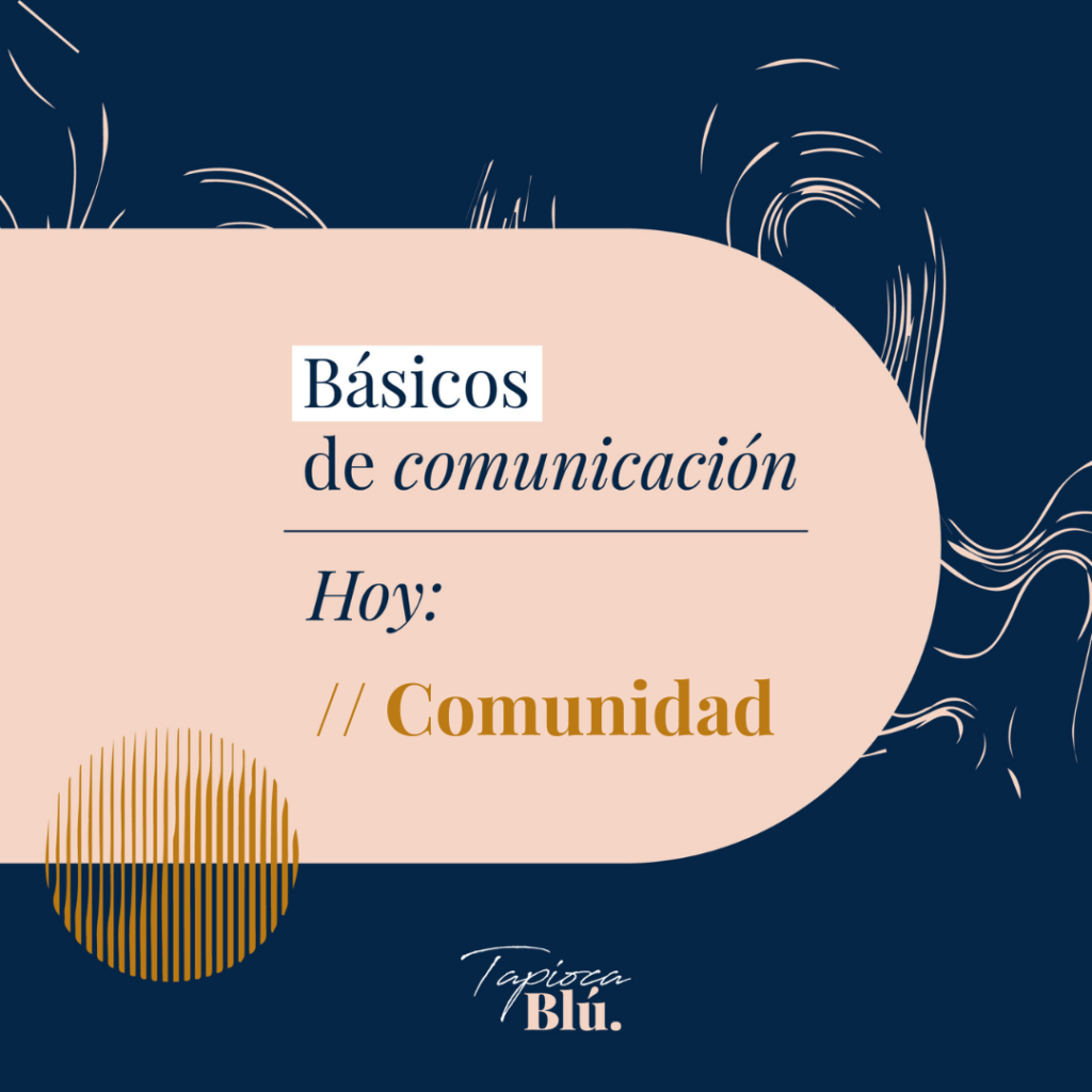 Comunidad